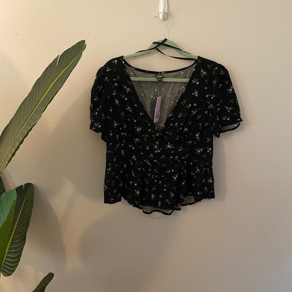 Floral Crop Top